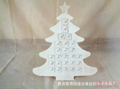 【福宇木藝廠家直銷創意圣誕樹擺件木質工藝品化妝品收納盒小禮品盒】曹縣青菏街道辦事處福宇木藝品廠 - 產品庫