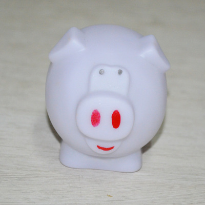 LED七彩閃光動物/飛天豬小夜燈 多功能節(jié)日閃光小禮品